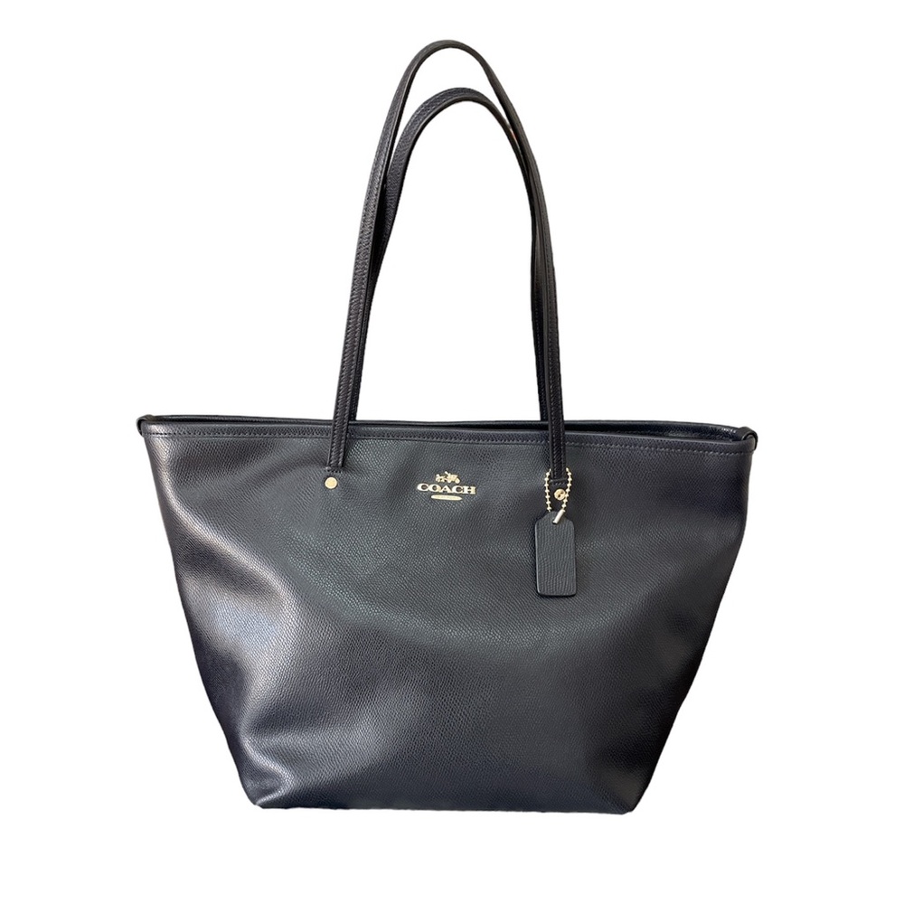 COACH Cross Grain Taxi Zip Tote
